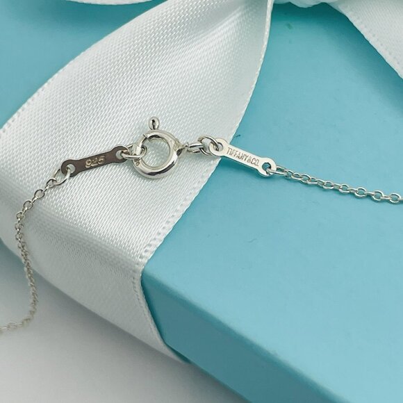 19" Tiffany & Co Chain Necklace by Elsa Peretti in Sterling Silver - Picture 3 of 5